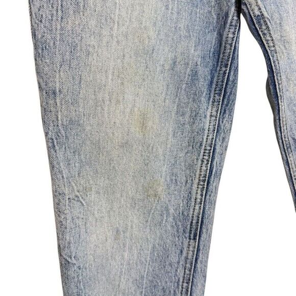 We The Free Free People Zuri High Rise Mom Lived in Blue Jeans Women 27 Boho - Picture 8 of 12